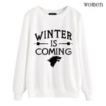 Womens Winter is Coming GoT Sweatshirt