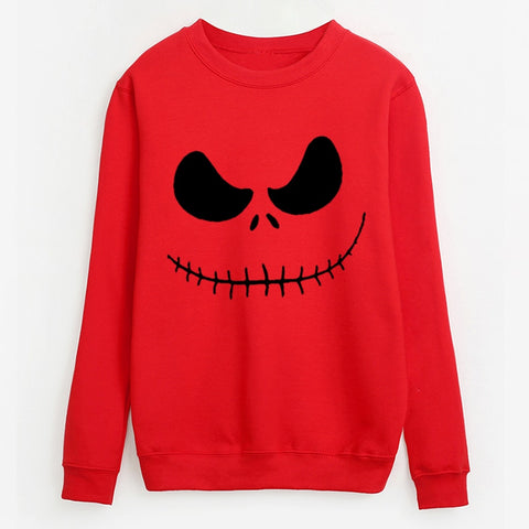 Womens Evil Smile of Jack Skellington Sweatshirt