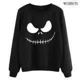 Womens Evil Smile of Jack Skellington Sweatshirt