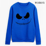 Womens Evil Smile of Jack Skellington Sweatshirt