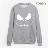 Womens Evil Smile of Jack Skellington Sweatshirt