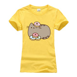 Womens Cute Cat T-Shirt