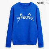 Womens Meow Sweatshirt