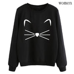 Womens Cat Sweatshirt