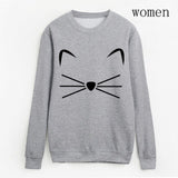 Womens Cat Sweatshirt