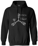 Mens Back to the Future Hoodie