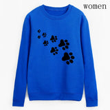 Womens Cute Cat Paws Sweatshirt