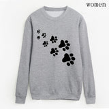 Womens Cute Cat Paws Sweatshirt