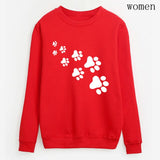 Womens Cute Cat Paws Sweatshirt